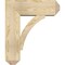 Ekena Millwork Thorton Craftsman Rough Sawn Bracket w/ Offset Brace, Douglas Fir, 8"W x 22"D x 26"H BKT0806X22X26THR04RDF - alternate 4